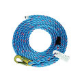 Safety Works Rope+Snap Hook 50' Blue 10096605